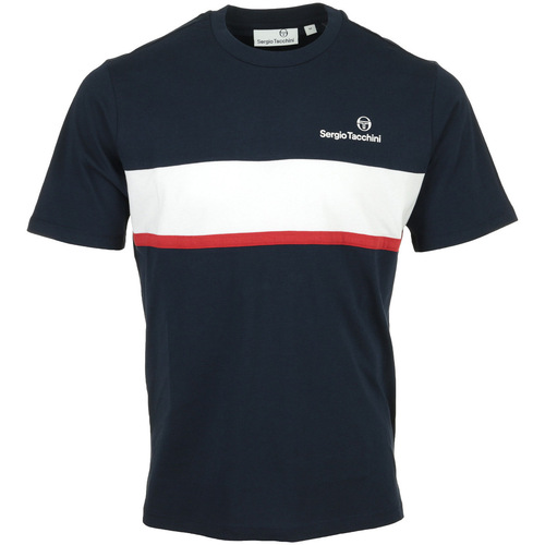 Vêtements Homme T-shirts manches courtes Sergio Tacchini Jogging Eagle Co - Bleu - L Blanc