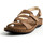 Chaussures Femme Sandales et Nu-pieds Walk & Fly 3861-41460 Marron
