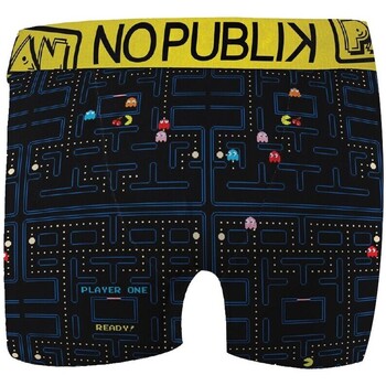 Sous-vêtements Homme Boxers No Publik PACMAN Maze 1545 en Microfibre Multicolore