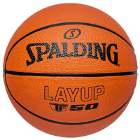 Accessoires Ballons de sport Spalding BALLON BASKETBALL LAYUP TF-50 SZ5 RUBBER - Orange - 5 Orange