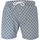 Vêtements Homme Maillots / Shorts de bain Les Loulous De La Plage Montauk 462 Sixties spiral - Maillot Short de bain homme Gris