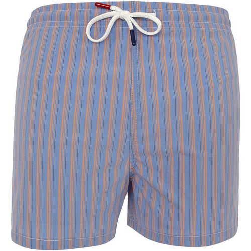 Vêtements Homme Maillots / Shorts de bain Les Loulous De La Plage John 8102 Stripe - Maillot Short de bain homme Bleu