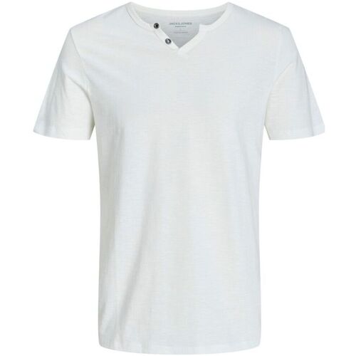 Vêtements Homme T-shirts & Polos Jack & Jones 12164972 SPLIT-CLOUD DANCER Beige