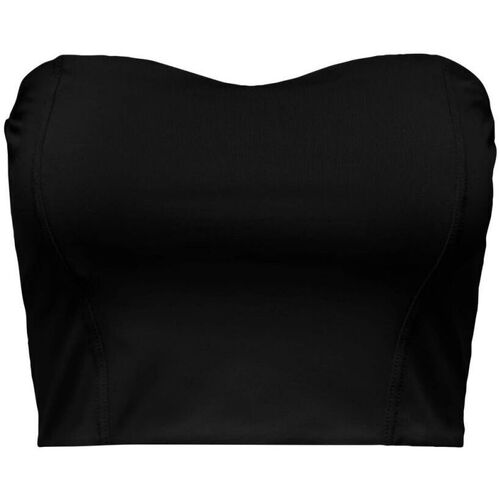 Vêtements Femme Débardeurs / T-shirts sans manche Only 15293182 LEA-BLACK Noir