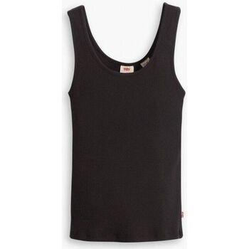 Vêtements Femme Débardeurs / T-shirts sans manche Levi's A05906 0000 - RIB TANK-CAVIAR Noir