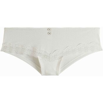 Sous-vêtements Femme Top 5 des ventes Pomm'poire Shorty ivoire Eglantine Blanc