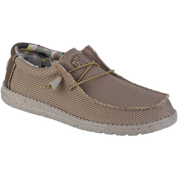 Chaussures Homme Baskets basses HEYDUDE Wally Sox Triple Needle Beige
