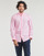 Vêtements Homme Chemises manches longues Polo Ralph Lauren CHEMISE AJUSTEE SLIM FIT EN POPELINE UNIE Rose