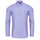 Vêtements Homme Chemises manches longues Dotted Collared Polo Shirt CHEMISE AJUSTEE SLIM FIT EN POPELINE UNIE Bleu