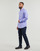Vêtements Homme Polo Bear-print short-sleeved T-shirt CHEMISE AJUSTEE SLIM FIT EN POPELINE UNIE Bleu