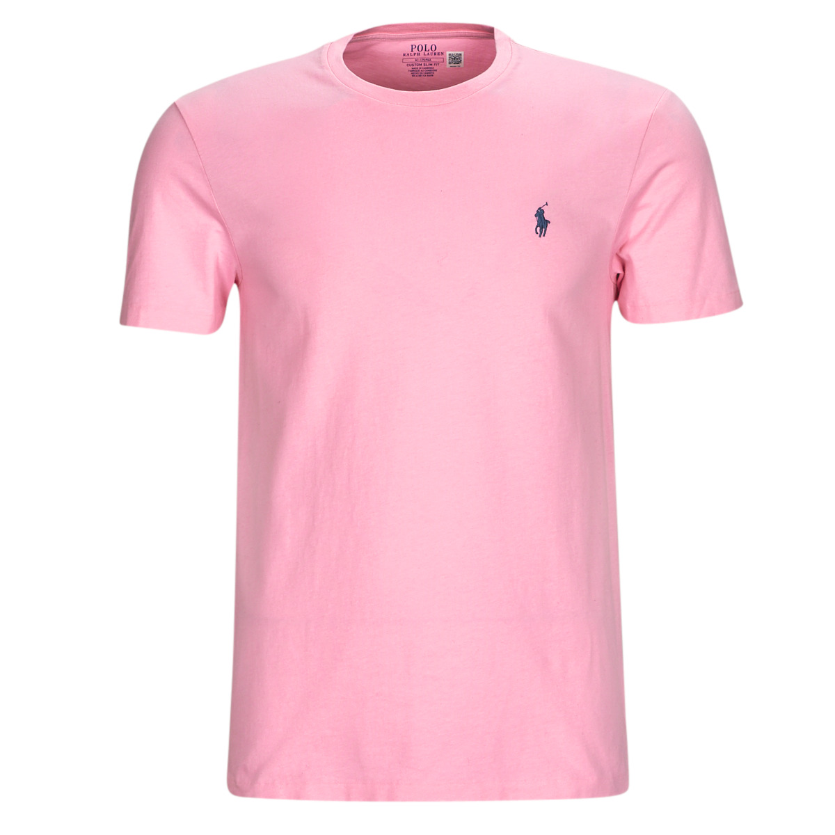 Vêtements Homme Polo Sport embroidered logo T-shirt T-SHIRT AJUSTE EN COTON Rose