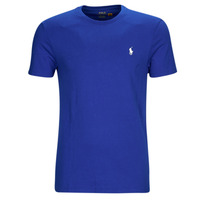 Vêtements Homme T-shirts manches courtes Polo Ralph Lauren T-SHIRT AJUSTE EN COTON Bleu Royal / Sapphire Star
