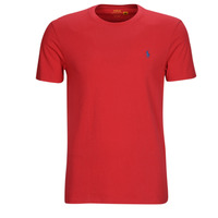 Vêtements Homme T-shirts nanjing manches courtes Polo Ralph Lauren T-SHIRT AJUSTE EN COTON Rouge