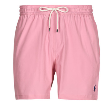Vêtements Homme Maillots / Shorts de bain Polo Ralph Lauren MAILLOT DE BAIN UNI EN POLYESTER RECYCLE Rose / Course Pink