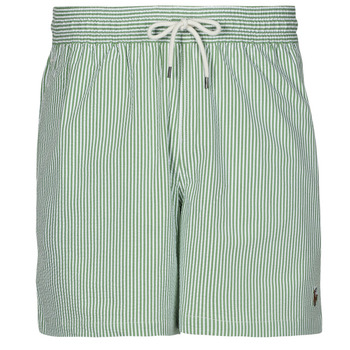 Vêtements Homme Maillots / Shorts de bain Polo Ralph Lauren MAILLOT DE BAIN A RAYURES EN SEERSUCKER Vert - Blanc / Primary Green Seersucker