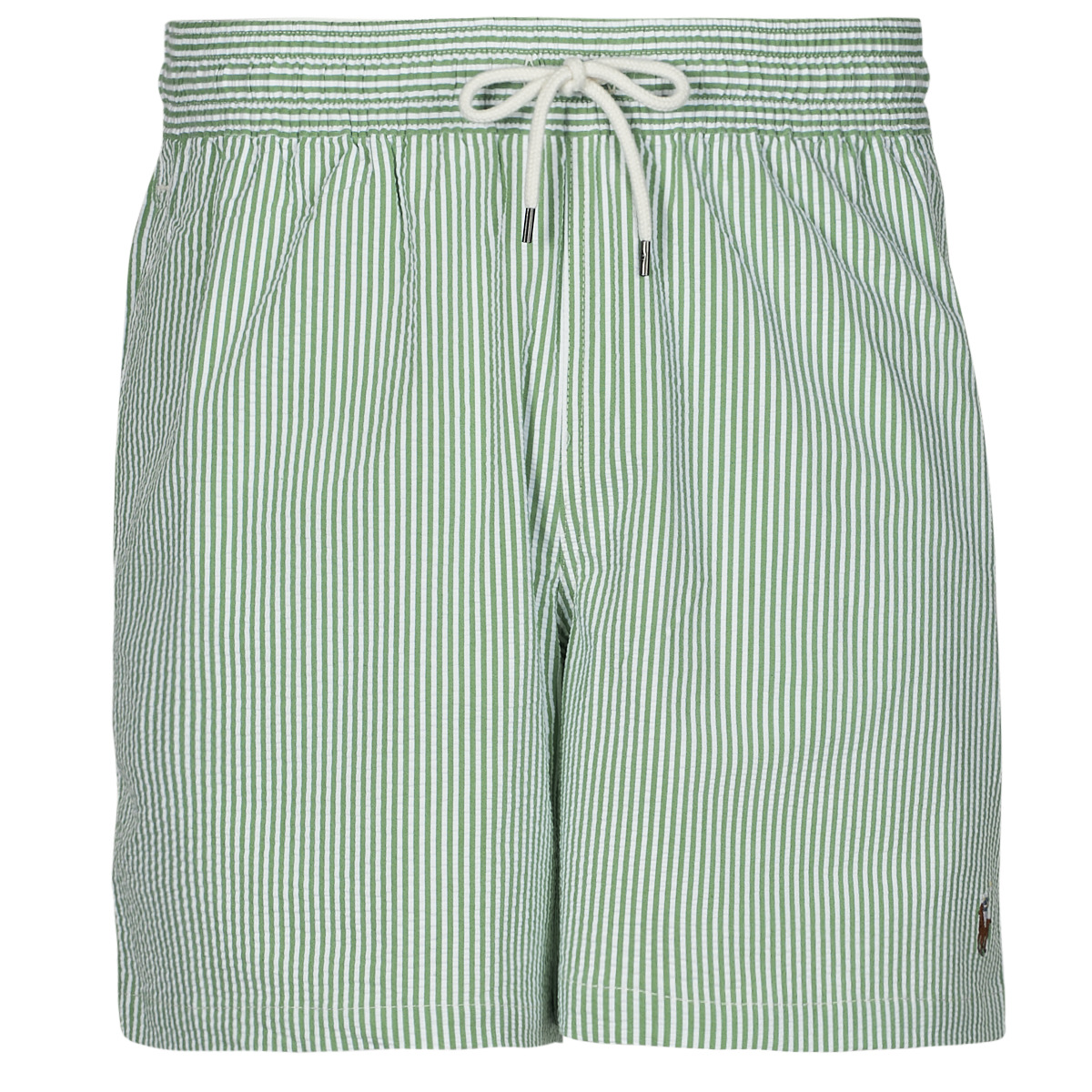 Vêtements Homme Maillots / Shorts de bain Polo Ralph Lauren MAILLOT DE BAIN A RAYURES EN SEERSUCKER Vert