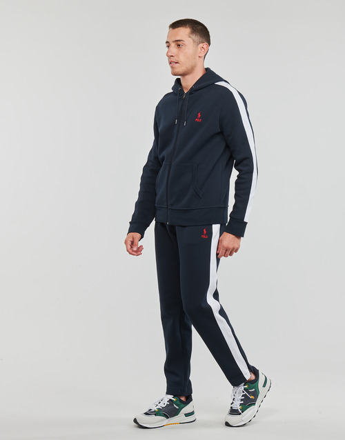 Polo Ralph Lauren Sport panelled zipped puffer jacket VESTE DE SURVETEMENT AVEC BANDES