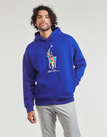 Vêtements Homme Sweats Polo Ralph Lauren SWEATSHIRT BIG POLO PLAYER Bleu Royal / Sapphire Star