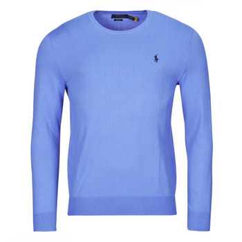 Vêtements Homme Pulls Polo Ralph Lauren PULLS COL ROND EN PIMA COTON Bleu / Summer Blue