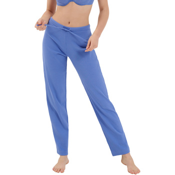 Vêtements Femme Pyjamas / Chemises de nuit Lisca Bas pyjama pantalon long Lucky  Cheek Bleu