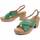 Chaussures Femme Sandales et Nu-pieds Bozoom 83205 Vert