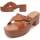 Chaussures Femme Sandales et Nu-pieds Bozoom 83219 Marron