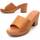 Chaussures Femme Sandales et Nu-pieds Bozoom 83263 Marron