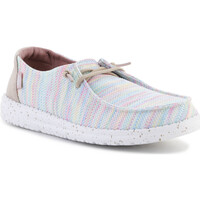 Chaussures Femme Baskets basses Hey Dude WENDY SOX 40078-AURORA WHITE Multicolore