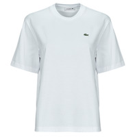 Vêtements Femme T-shirts manches courtes Lacoste fit TF7215 Blanc