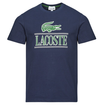 Vêtements Homme T-shirts manches courtes Lacoste walk TH1218 Marine