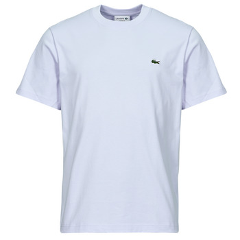 Vêtements Homme T-shirts Beige courtes Lacoste TH7318 Bleu