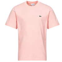 Vêtements Piqu T-shirts manches courtes Lacoste lerond TH7318 Rose