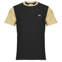 Vêtements Homme T-shirts nanjing manches courtes Lacoste TH1298 Noir / Beuge