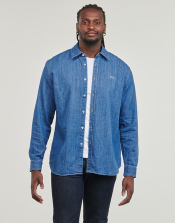 Vêtements Homme Chemises manches longues product Lacoste CH0197 Jean