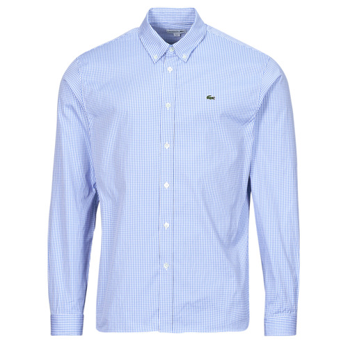 Vêtements Homme Chemises manches longues Lacoste producto CH2932 Bleu