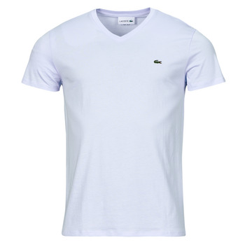 Vêtements Homme T-shirts manches courtes printed Lacoste TH6710 Bleu
