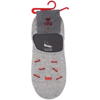 Sous-vêtements Homme Chaussettes Red Sox Doublure rouge de 500 pieds Gris