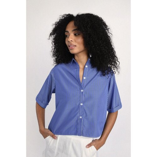 Vêtements Femme Chemises / Chemisiers Molly Bracken LAR214BP Bleu
