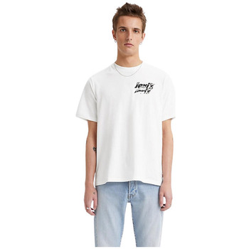 Vêtements Homme T-shirts & Polos Levi's TEE-SHIRT SS RELAXED FIT - POSTER LOGO SSNL WHITE - M Multicolore