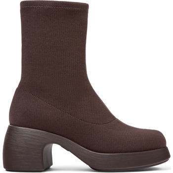 Chaussures Femme Bottes Camper Bottines Thelma cuir Rouge