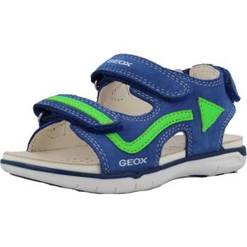 Chaussures Garçon Sandales et Nu-pieds Geox B SANDAL DELHI BOY Bleu