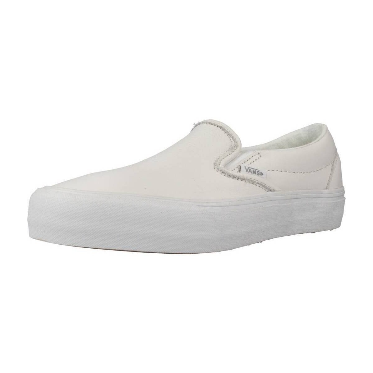 Chaussures Baskets mode Vans VR3 LEATHER Blanc