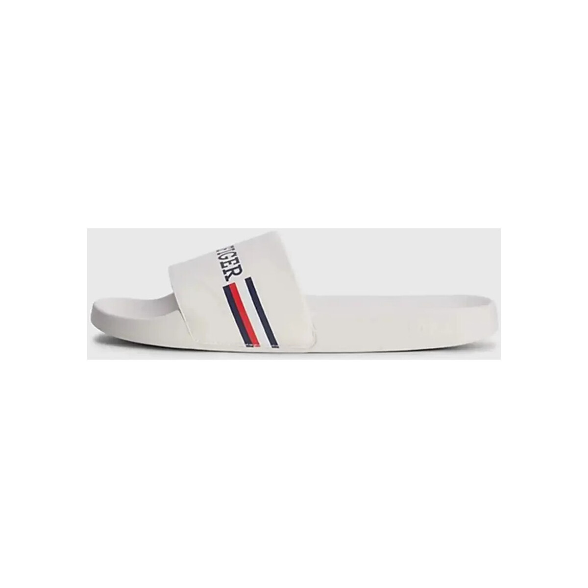 Chaussures Homme Claquettes Tommy Jeans signature pool Blanc