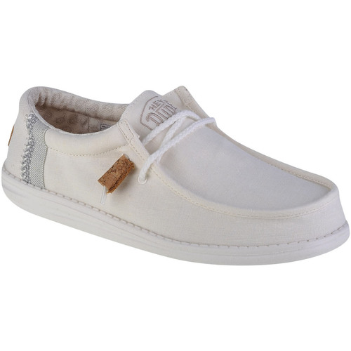 Chaussures Homme Baskets basses HEY DUDE Ea7 Emporio Arma Blanc