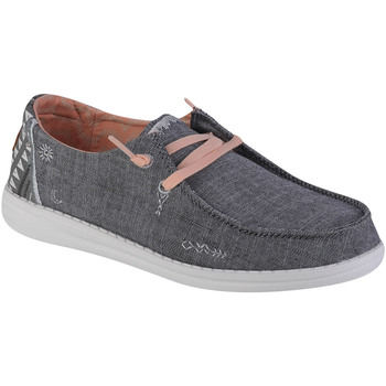 Chaussures Femme Baskets basses HEYDUDE Wendy Boho Gris