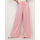 Vêtements Femme Pantalons La Modeuse 67270_P156262 Rose