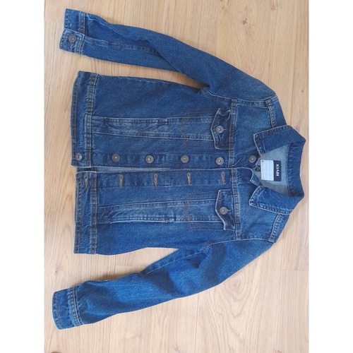 Vêtements Enfant T-shirts manches courtes Kiabi Veste jean enfant Bleu