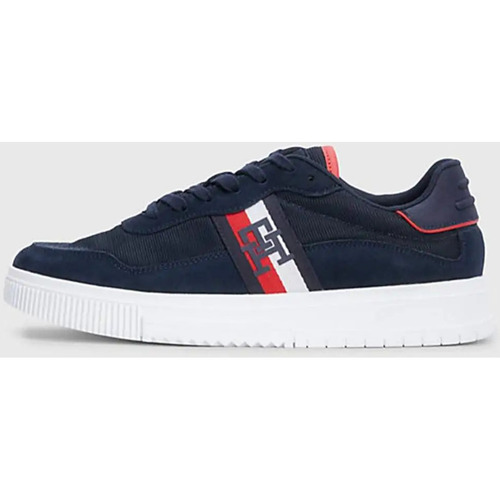 Chaussures Homme Baskets basses navy Tommy Jeans TH flag Bleu