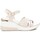 Chaussures Femme Bottes ville Xti - Sandales à talon - blanche Blanc
