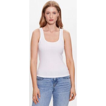 Vêtements Femme Débardeurs / T-shirts sans manche Levi's A5906 0001 - FIT TANK-WHITE Blanc